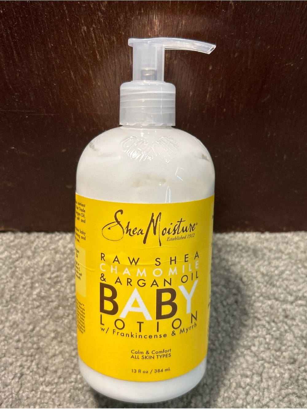 Shea Moisture Raw Shea Chamomile & Argan Oil Baby Lotion Frankincense Myrrh 13oz